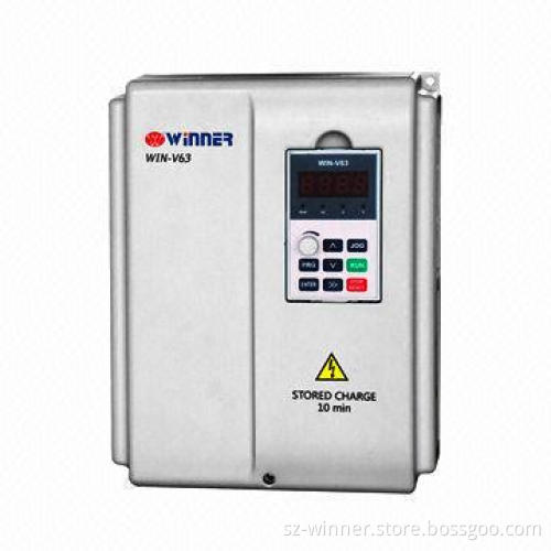 Single or 3-phase Inverter with Power Range of 0.25 to 2.2kW/200V, 0.4 to 400kW/380V
